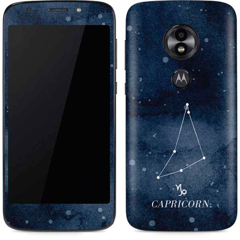 Capricorn Constellation Moto E5 Play Skin