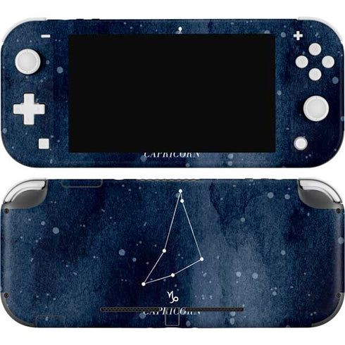 Capricorn Constellation Nintendo Switch Lite Skin