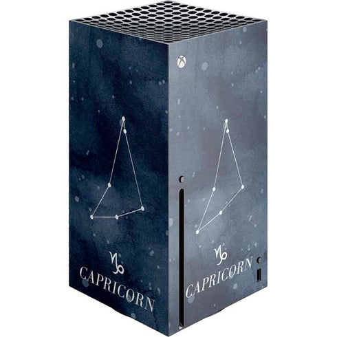 Capricorn Constellation Xbox Series X Console Skin