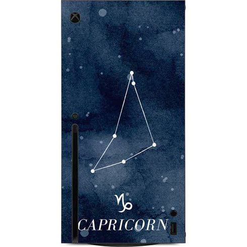 Capricorn Constellation Xbox Series X Console Skin