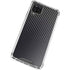 Black Carbon Fiber Specialty Texture Material Galaxy A12 Clear Case