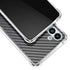 Black Carbon Fiber Specialty Texture Material Galaxy A13 5G Clear Case