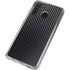 Black Carbon Fiber Specialty Texture Material Galaxy A21 Clear Case
