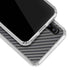 Black Carbon Fiber Specialty Texture Material Galaxy A30 Clear Case