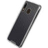 Black Carbon Fiber Specialty Texture Material Galaxy A30 Clear Case