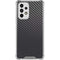 Black Carbon Fiber Specialty Texture Material Galaxy A33 5G Clear Case