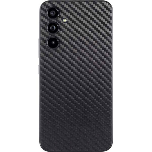 Black Carbon Fiber Specialty Texture Material Galaxy A54 5G Skin