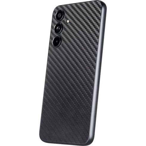 Black Carbon Fiber Specialty Texture Material Galaxy A54 5G Skin