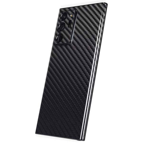Black Carbon Fiber Specialty Texture Material Galaxy Note20 Ultra 5G Skin