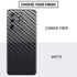 Black Carbon Fiber Specialty Texture Material Galaxy S20 Ultra 5G Skin
