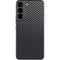 Black Carbon Fiber Specialty Texture Material Galaxy S22 Skin