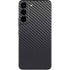 Black Carbon Fiber Specialty Texture Material Galaxy S22 Skin