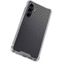 Black Carbon Fiber Specialty Texture Material Galaxy S23 FE Clear Case