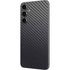 Black Carbon Fiber Specialty Texture Material Galaxy S23 FE Skin