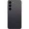 Black Carbon Fiber Specialty Texture Material Galaxy S23 Skin