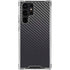 Black Carbon Fiber Specialty Texture Material Galaxy S23 Ultra Clear Case