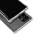 Black Carbon Fiber Specialty Texture Material Galaxy S23 Ultra Clear Case