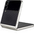 Black Carbon Fiber Specialty Texture Material Galaxy Z Flip4 5G Skin