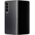 Black Carbon Fiber Specialty Texture Material Galaxy Z Fold4 5G Skin