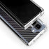 Black Carbon Fiber Specialty Texture Material Galaxy Z Fold5 5G Clear Case