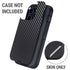 Black Carbon Fiber Specialty Texture Material Otterbox Defender iPhone Skin