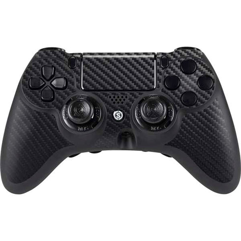 Black Carbon Fiber Specialty Texture Material PS4/PC SCUF Impact Controller Skin
