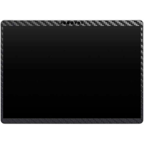Black Carbon Fiber Specialty Texture Material Surface Pro 9 Skin