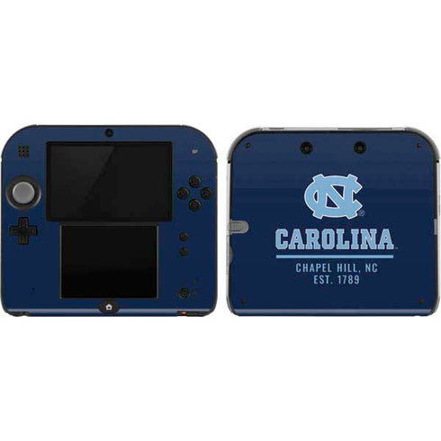 Carolina Chapel Hill Nintendo 2DS Skin