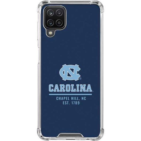 Carolina Chapel Hill Galaxy A12 Clear Case