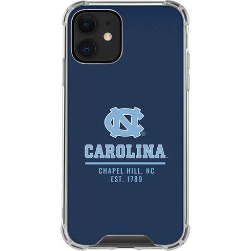 Carolina Chapel Hill iPhone 12 Clear Case
