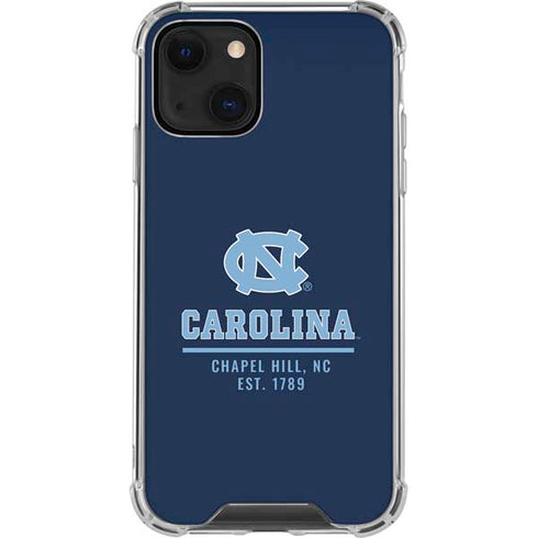Carolina Chapel Hill iPhone 14 Plus Clear Case
