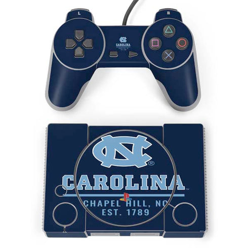 Carolina Chapel Hill PlayStation Classic Bundle Skin