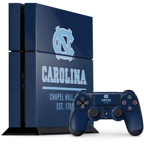 Carolina Chapel Hill PS4 Console and Controller Bundle Skin