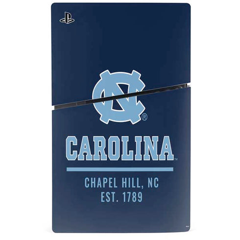 University of North Carolina Chapel Hill PS5 Slim Digital Edition Bundle Skin