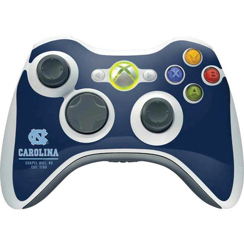 Carolina Chapel Hill Xbox 360 Wireless Controller Skin