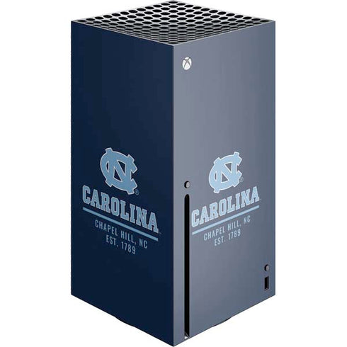 Carolina Chapel Hill Xbox Series X Console Skin