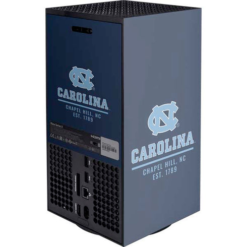 Carolina Chapel Hill Xbox Series X Console Skin