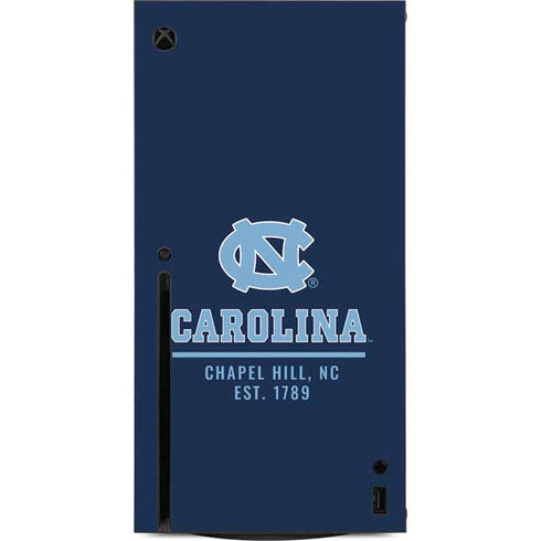 Carolina Chapel Hill Xbox Series X Console Skin