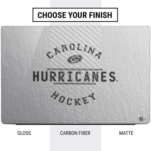 NHL Carolina Hurricanes Black Text Dell Vostro Skin
