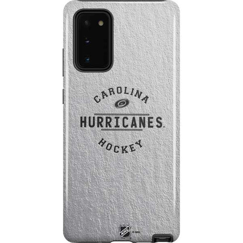 NHL Carolina Hurricanes Black Text Galaxy Note20 5G Pro Case