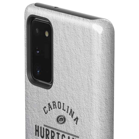 NHL Carolina Hurricanes Black Text Galaxy Note20 5G Pro Case