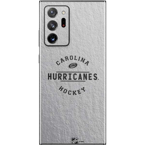 NHL Carolina Hurricanes Black Text Galaxy Note20 Ultra 5G Skin