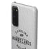 NHL Carolina Hurricanes Black Text Galaxy S20 Lite Case