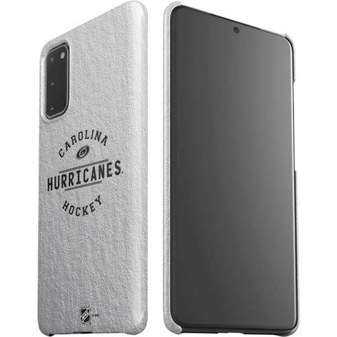 NHL Carolina Hurricanes Black Text Galaxy S20 Lite Case