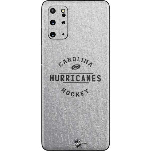 NHL Carolina Hurricanes Black Text Galaxy S20 Plus Skin