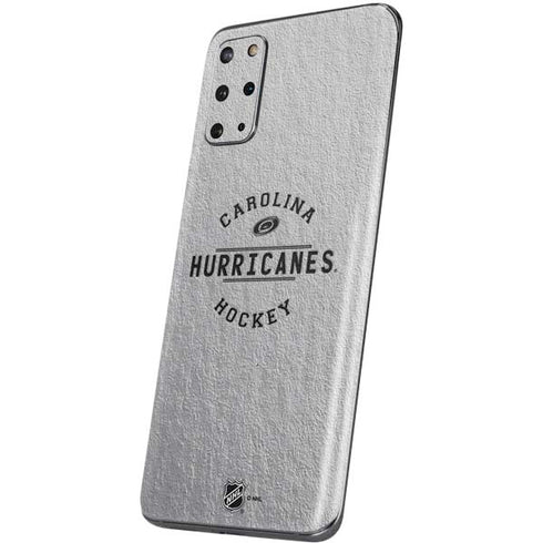 NHL Carolina Hurricanes Black Text Galaxy S20 Plus Skin