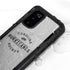 NHL Carolina Hurricanes Black Text Galaxy S20 Waterproof Case