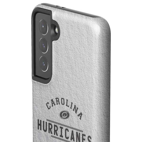 NHL Carolina Hurricanes Black Text Galaxy S21 5G Pro Case