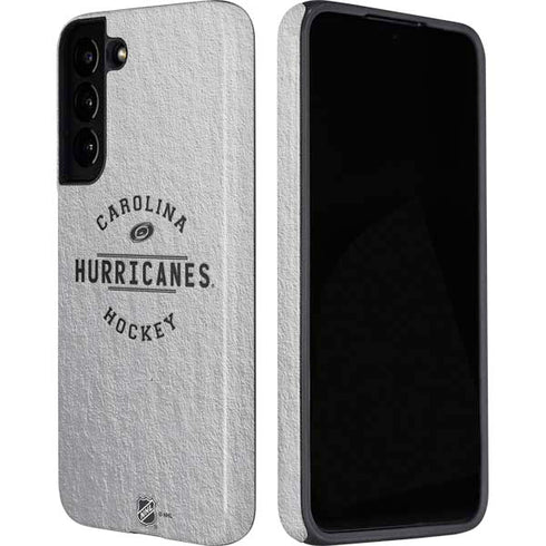NHL Carolina Hurricanes Black Text Galaxy S22 Pro Case