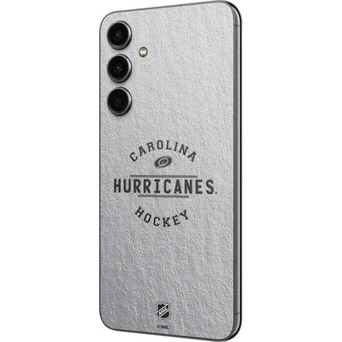 NHL Carolina Hurricanes Black Text Galaxy S23 FE Skin